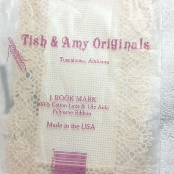 Tish & Amy Needlepoint Book Marks  New - Picture 2 of 7